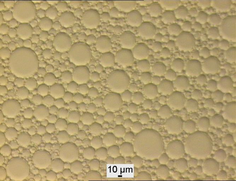 highly concentrated emulsion